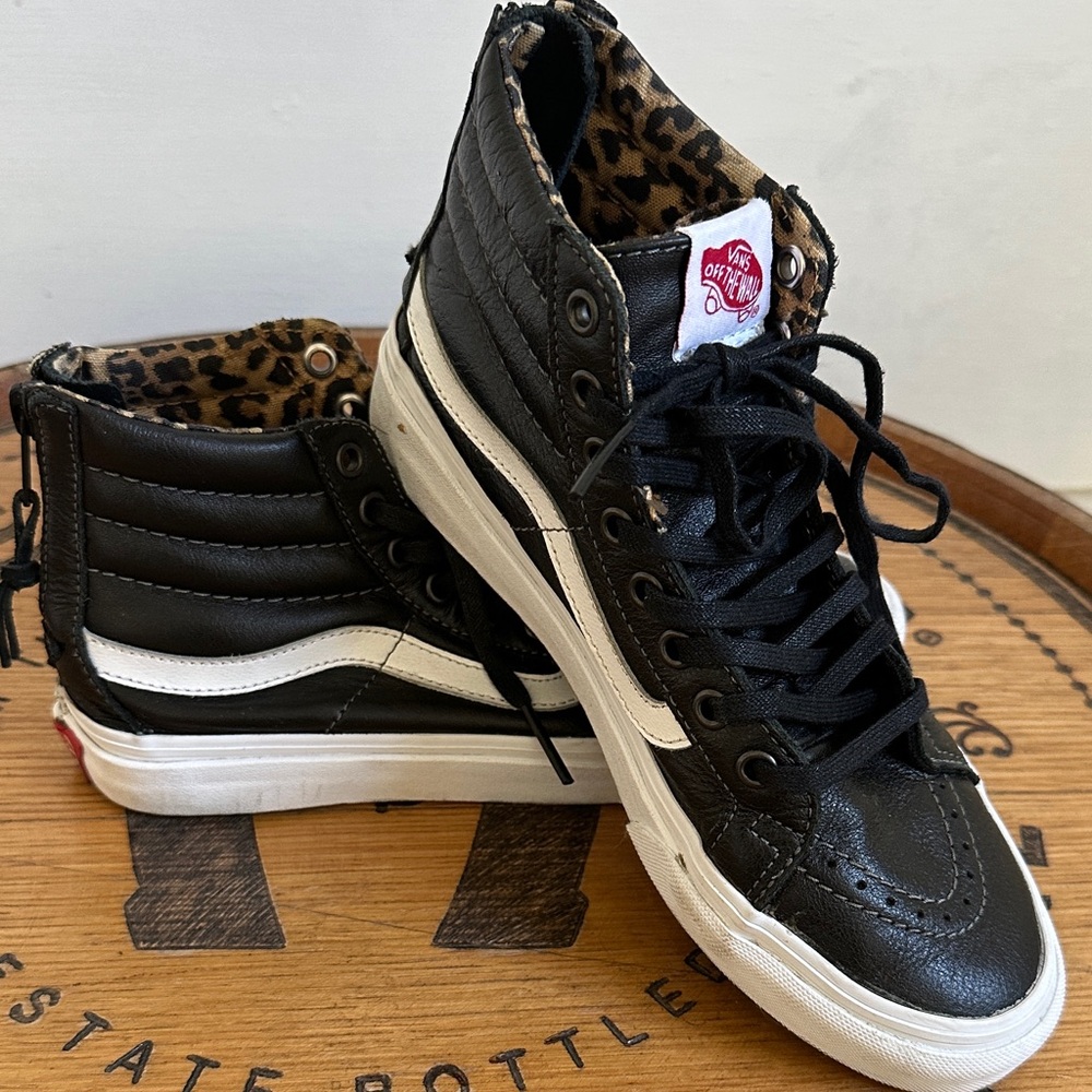 VANS Leather High Tops